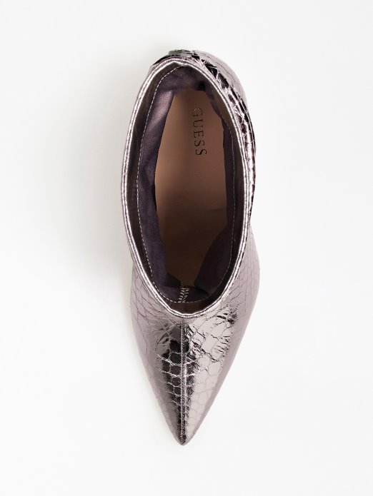 Sive Multi Guess Shopping Foiled Dabbi Gležnjače