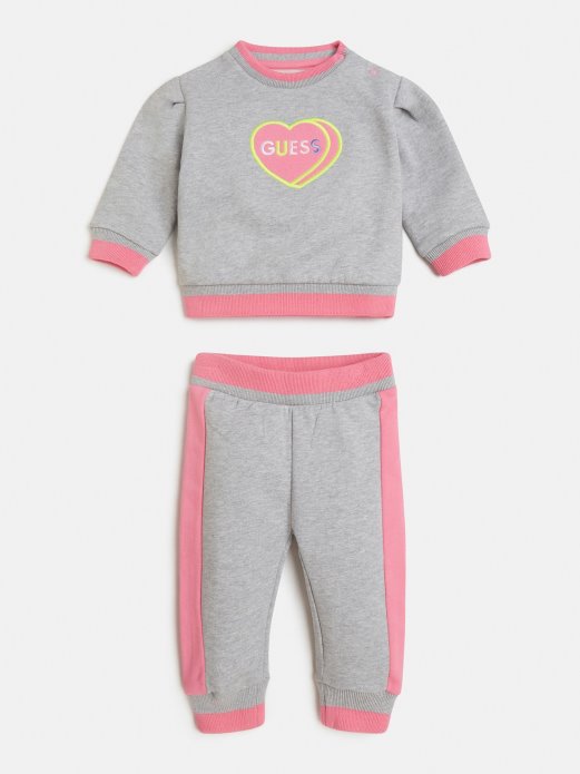 Sivi Multi Guess Shopping Aktivni Set Top I Hlače