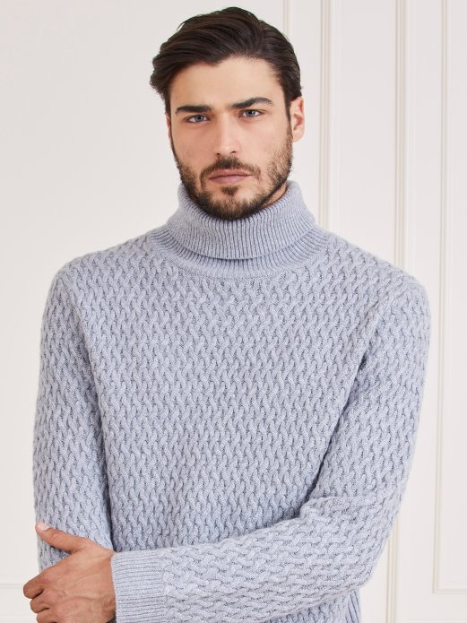 Sivi Multi Guess Shopping Marciano Pulover Od Mješavine Vune