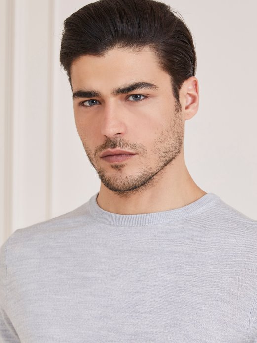 Sivi Multi Guess Shopping Marciano Vuneni Džemper