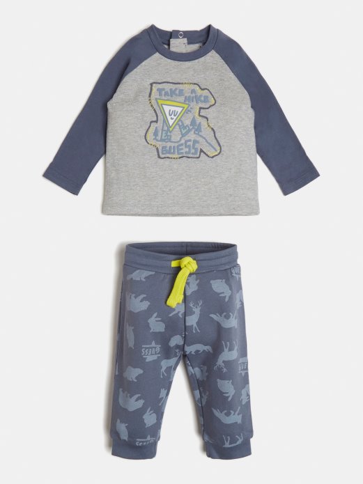 Sivi Multi Guess Top I Hlače Za Kupovinu