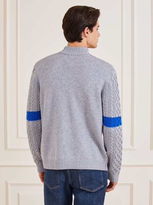 Sivi Multi Marciano Pulover Od Mješavine Kašemira Guess Shopping