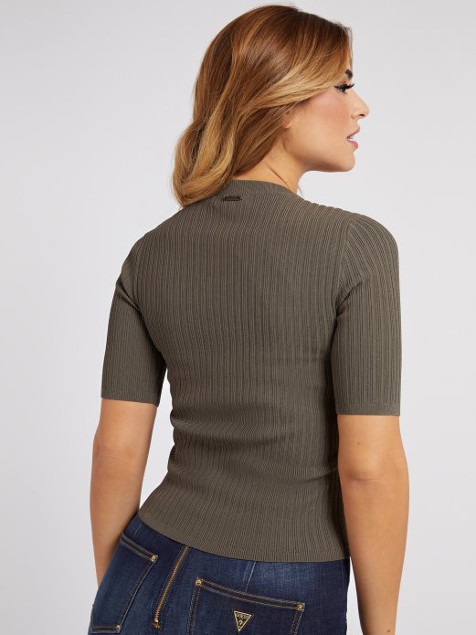 Sivi Rebrasti Vrh Guess Shopping