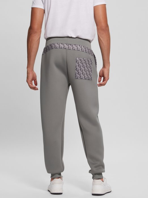 Sivi čelik Guess Shopping Colin Hlače