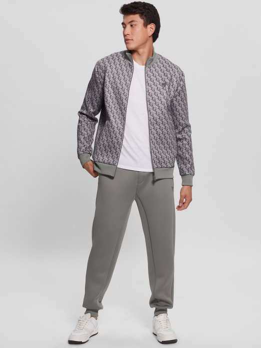 Sivi čelik Guess Shopping Colin Hlače