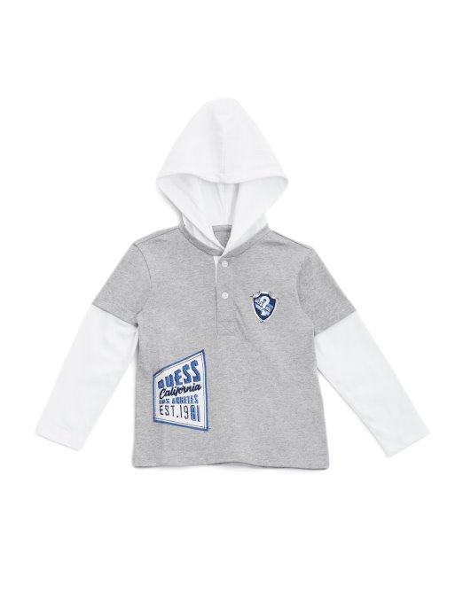 Slojevita Majica Dugih Rukava (2-7) Svijetli Kamen Vrijesak Pogodite Kupovinu