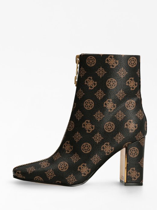 Smeđa Guess Shopping Ellese 4g čizma S Logotipom Božura