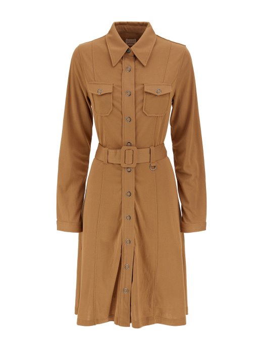 Smeđa Haljina Za Kupnju Guess Chemisier