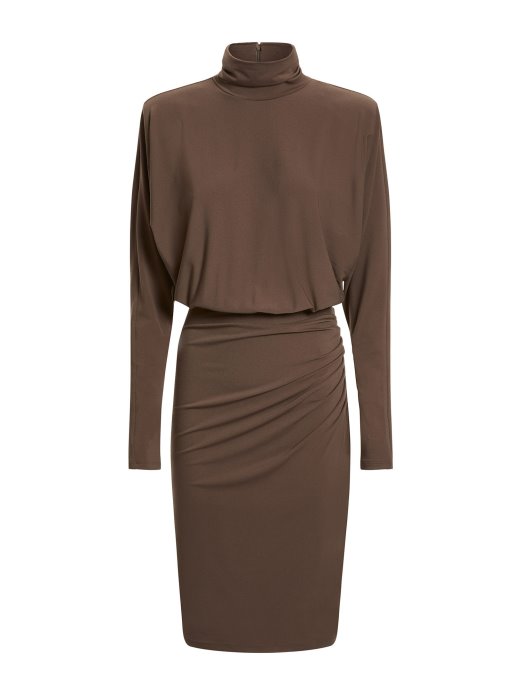 Smeđa Marciano Draped Haljina Guess Shopping