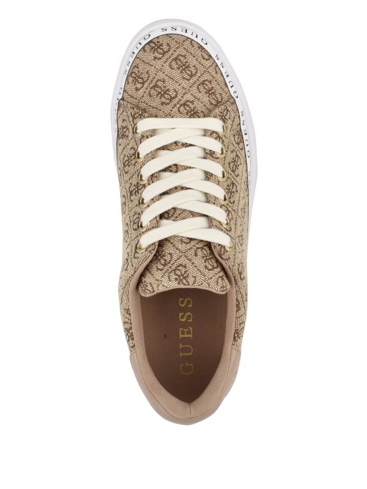 Smeđe Multi Guess Shopping Rinzed Niske Tenisice Quattro G