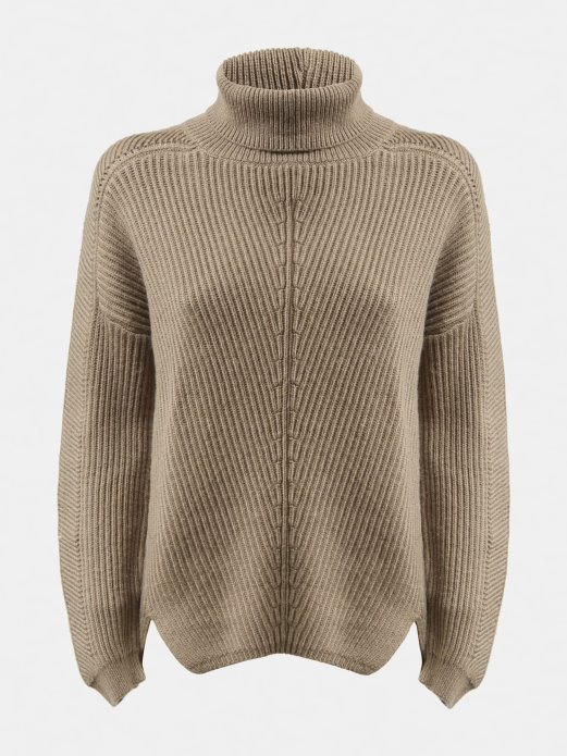 Smeđi Guess Shopping Džemper S Kornjačinom Ovratnikom