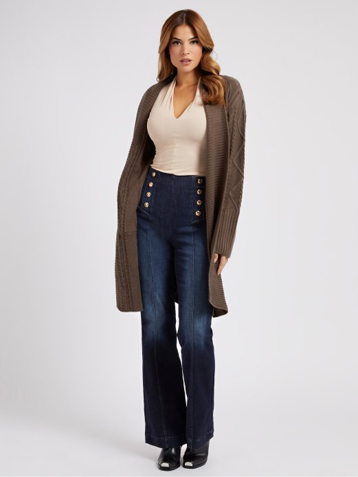 Smeđi Kardigan Od Mješavine Vune Guess Shopping