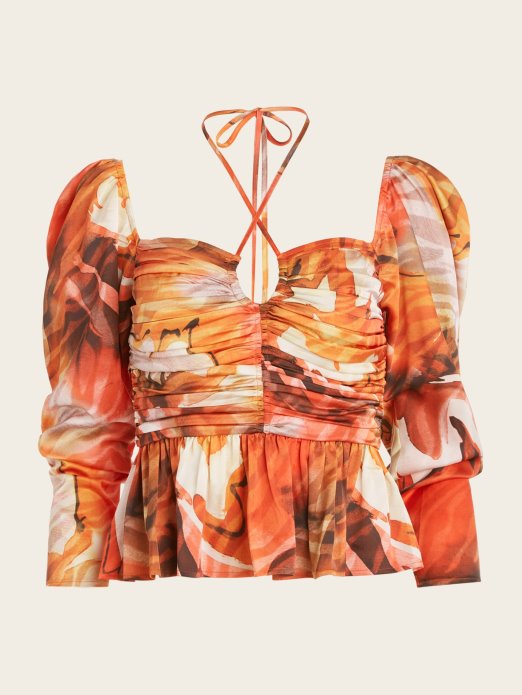 Speakeasy Top Sanjar Print Guess Shopping