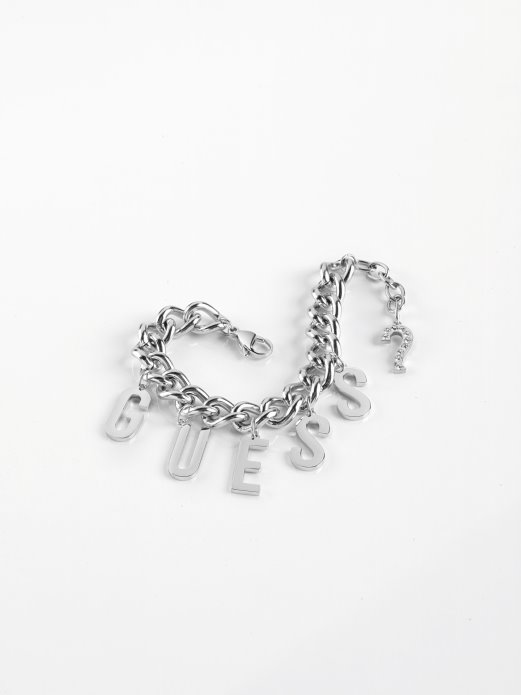 Srebrna Guess Shopping Los Angeles Narukvica