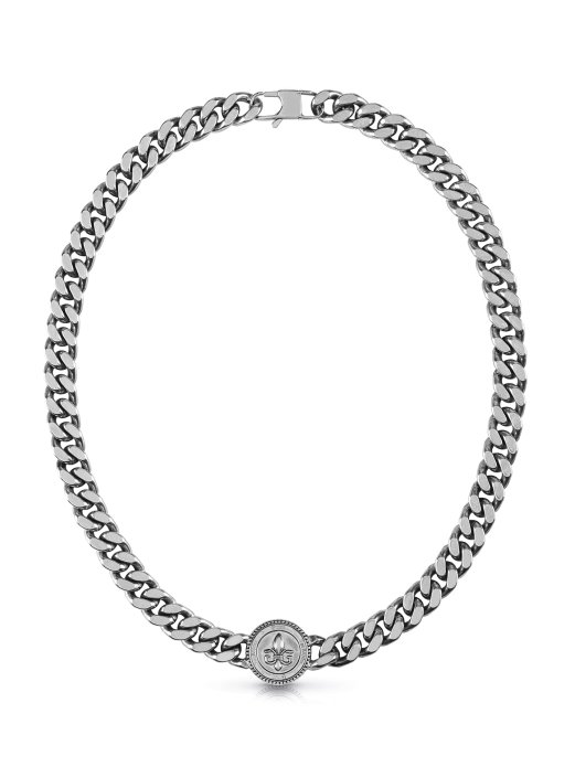 Srebrni Vitez Cvijet Ogrlica Guess Shopping