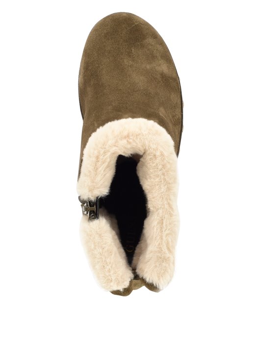 Srednje Zelena 310 Guess Shopping Damina čizme S Podstavom Od Umjetnog Krzna