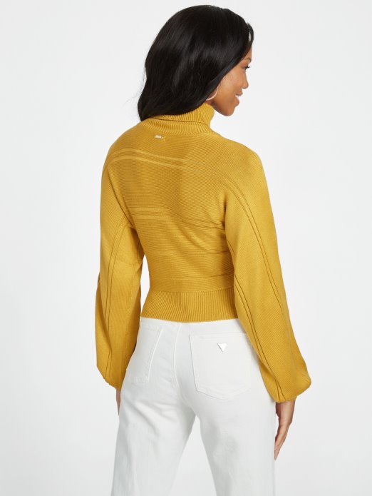 Sun Shadow Zayla Pletena Dolčevita Džemper Guess Shopping