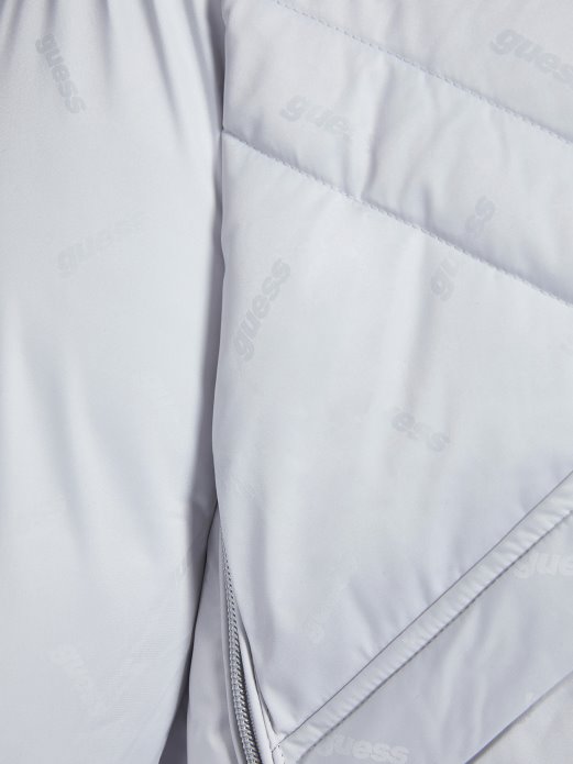 Svijetlo Siva Guess Shopping Jacquard Podstavljena Jakna