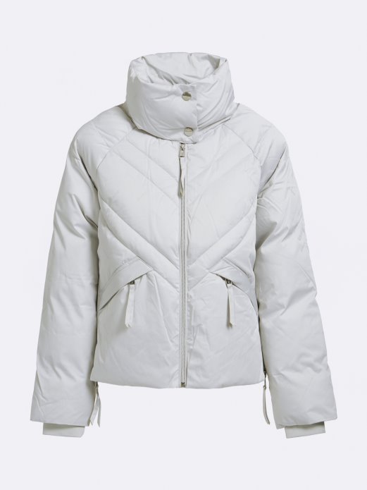 Svijetlo Siva Guess Shopping Jacquard Podstavljena Jakna