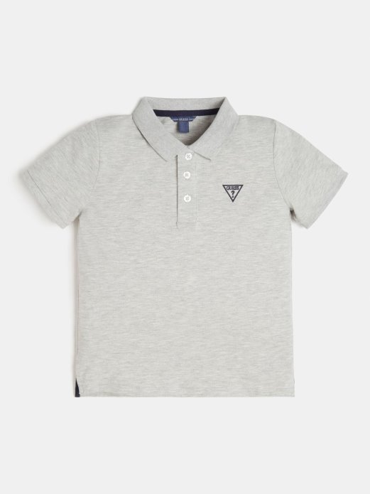 Svijetlo Siva Guess Shopping Piket Kratkih Rukava Polo