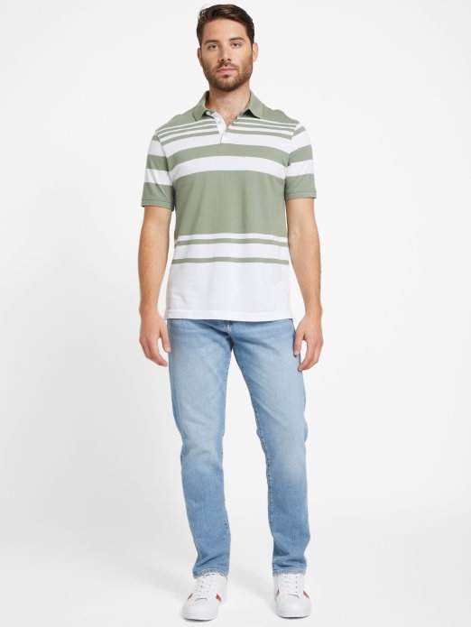 Svijetlo Smaragdno Multi Willie Prugasti Polo Guess Shopping