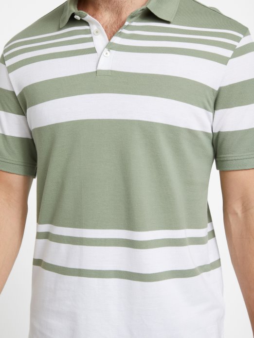 Svijetlo Smaragdno Multi Willie Prugasti Polo Guess Shopping