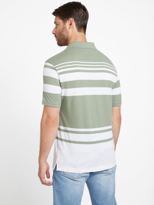 Svijetlo Smaragdno Multi Willie Prugasti Polo Guess Shopping