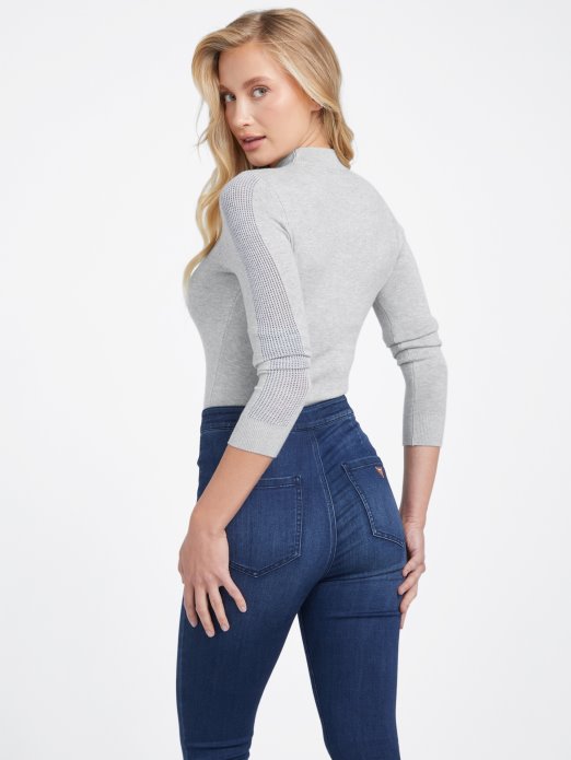 Svijetlo Vrijesko Sivi Eko Jaden Džemper Guess Shopping