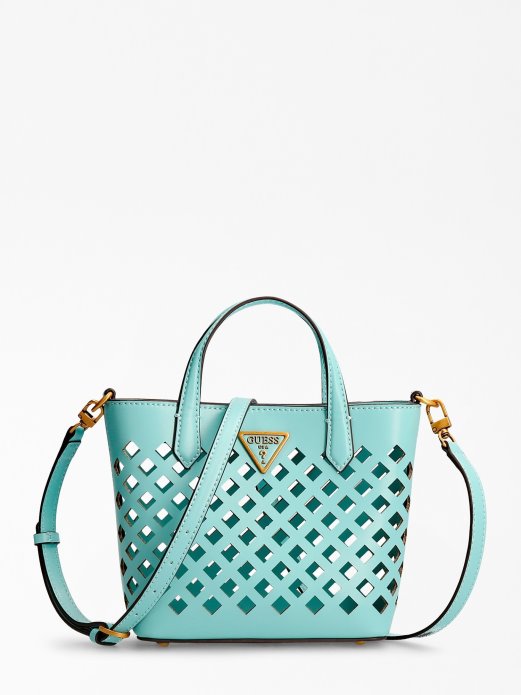 Svijetloplava Guess Shopping Aqua Mini Shopper