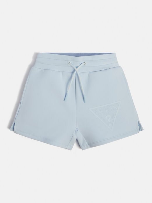 Svijetloplave Aktivne Kratke Hlače Guess Shopping Front Logo