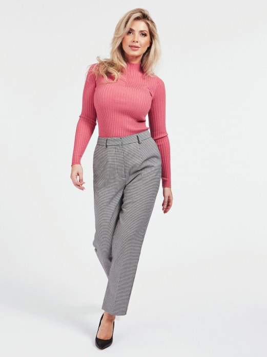 Svijetlosiva Guess Shopping Princ Od Walesa Hlače