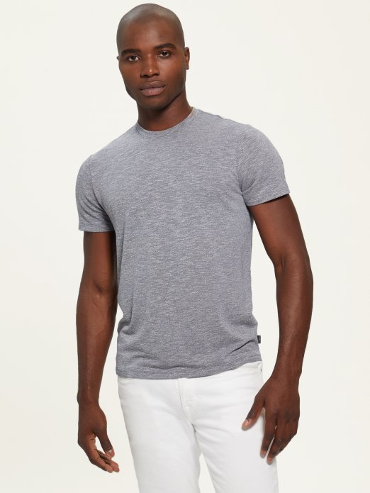 Svilena Plava Guess Shopping Colt Košulja Od Džersija