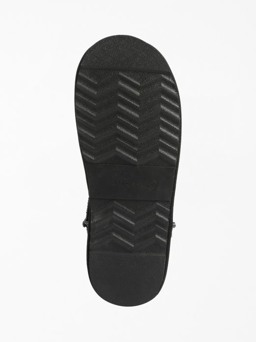 Svjetlucave Luna Niske čizme Guess Shopping Crne