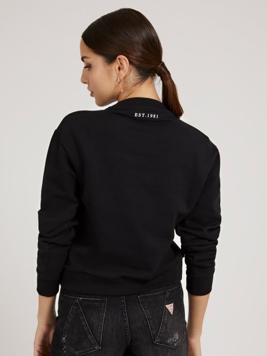 Sweatshirt S Logotipom Trokuta Guess Shopping Novi Trend