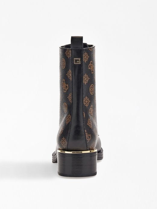 Taelin 4g Božur Logo Borbene čizme Smeđe Guess Shopping