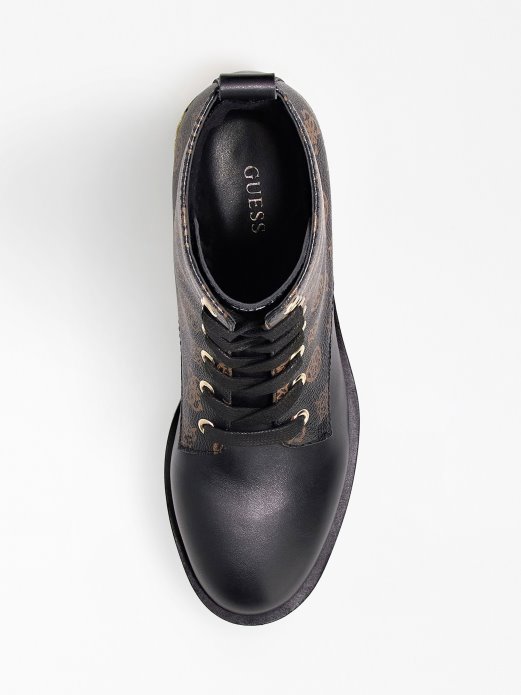 Taelin 4g Božur Logo Borbene čizme Smeđe Guess Shopping