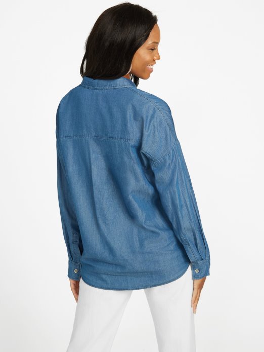 Tai Prevelika Košulja Guess Shopping Indigo