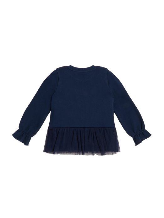 Tajna Plava Guess Majica S Leptirima Dugih Rukava (3m-7)