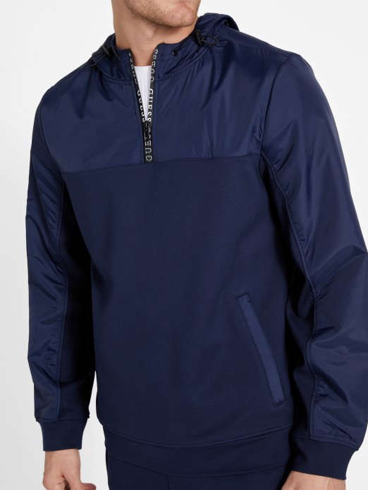 Takoda Hoodie Guess Shopping Blackened Blue