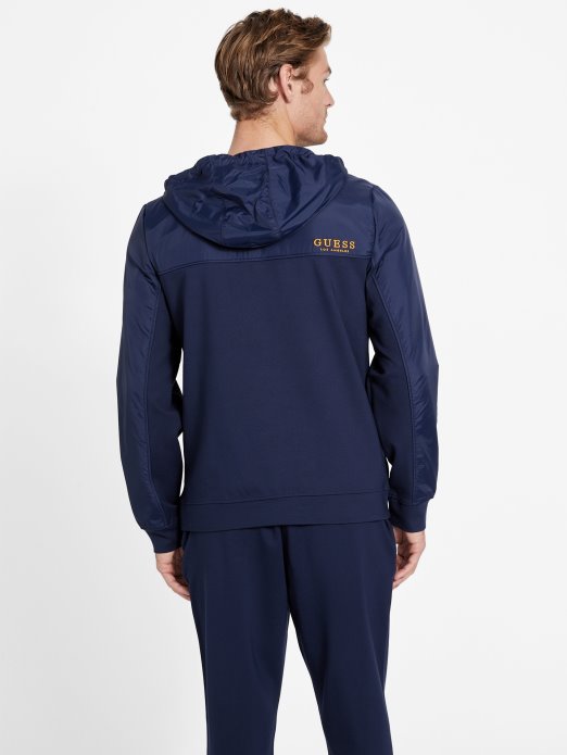 Takoda Hoodie Guess Shopping Blackened Blue