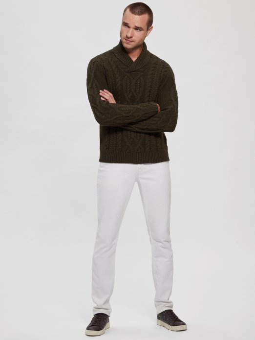 Tamna Kava Heather Multi Kyle šal Džemper Guess Shopping