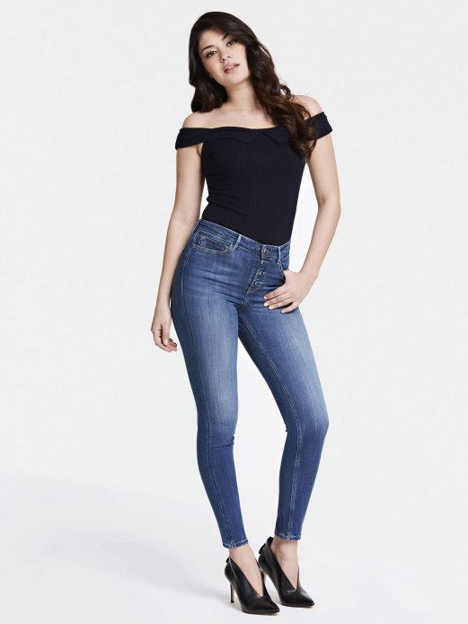 Tamnoplavi Rebar Top Guess Shopping