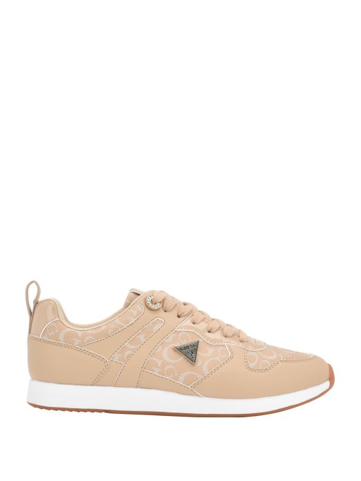 Taupe Guess Shopping Jolies Tenisice S Logotipom