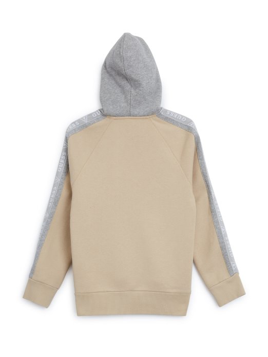 Taupe Guess Shopping Trent Majica S Kapuljačom Na Patentni Zatvarač (7-16)