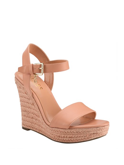 Taupe Tracey Espadrile Wedges Guess Shopping
