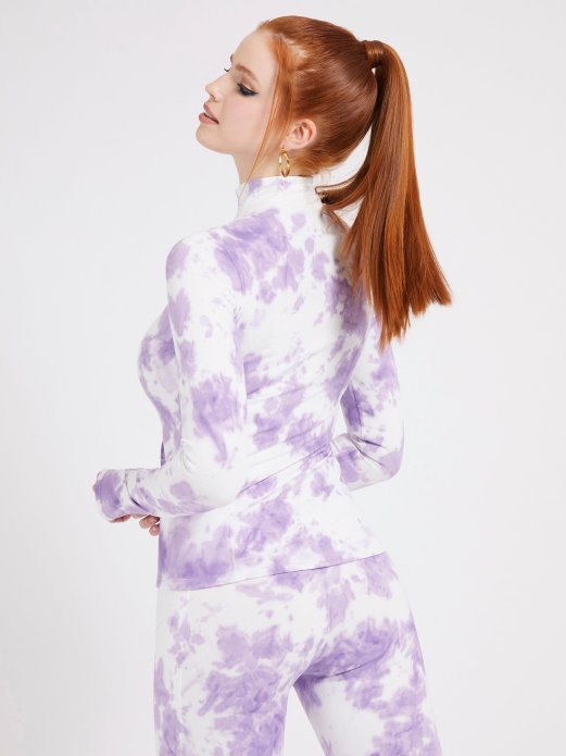 Tie-dye Aktivni Vrh Ljubičasta Guess Shopping