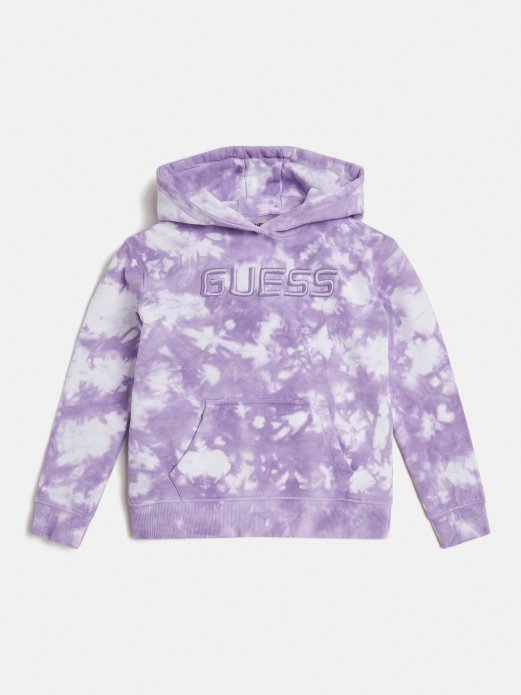 Tie-dye Sweatshirt Guess Shopping Ljubičasta