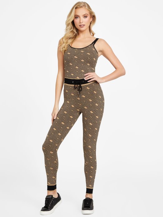 Toasted Taupe Multi Guess Shopping Eco Cachet Džemper Tajice