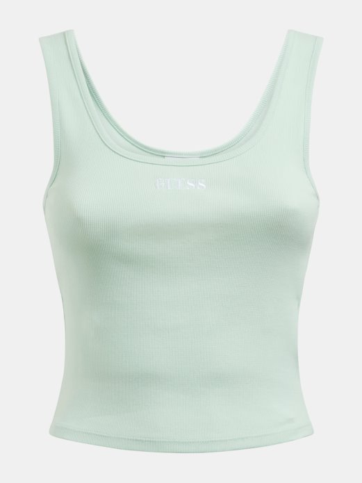 Top Guess Shopping Zeleni Prednji Logo