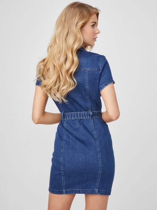 Traper Haljina S Remenom Valari Srednje Pranje Guess Shopping